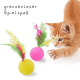 ITAPO CATMIX - vielseitiges Katzenspielzeugset zur Stärkung der Bindung