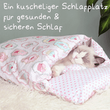 ITAPO SNOOZI - gemütliches Katzenbett für sicheren Schlaf